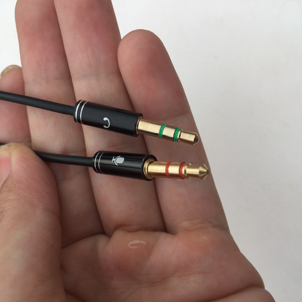 Cáp loa nối dài 1/2 (1 lỗ ra 2 kim)