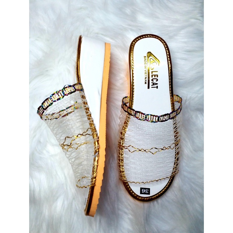 DÉP LƯỚI XƯA CAO CẤP MÀU TRẮNG 3P; 4P - 6P