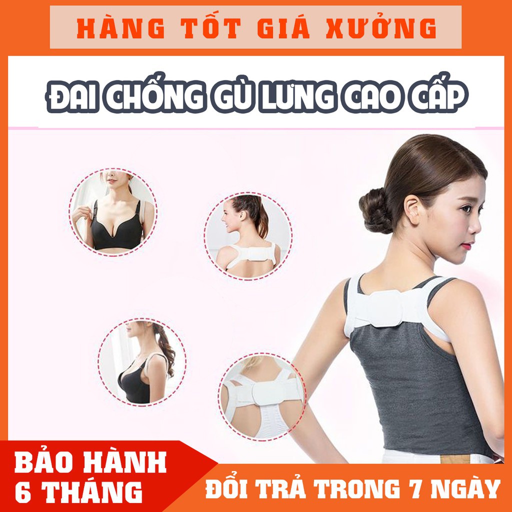 Đai Chống Gù Lưng Khòm Lưng
