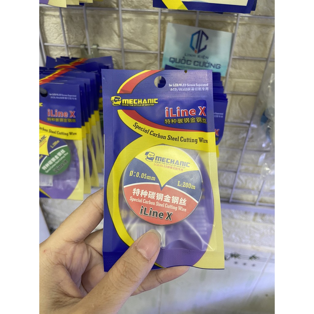 Dây đồng cắt kính Mechanic 200m (0.028/ 0.03/ 0.04/ 0.05/ 0.06/ 0.08)