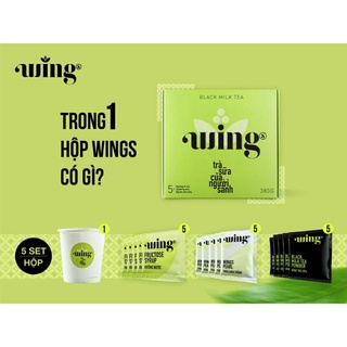 Trà sữa wings trân châu tự pha