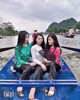 Bộ lụa gấm áo bà ba, đi lễ chùa rất sang