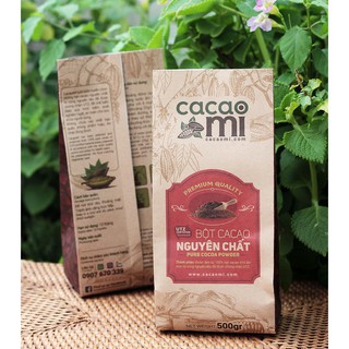 Bột Ca Cao Nguyên Chất CacaoMi (loại Premium)