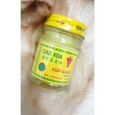 Dầu - Cao Xoa Cúp Vàng 40-20 gram - Mẫu mới