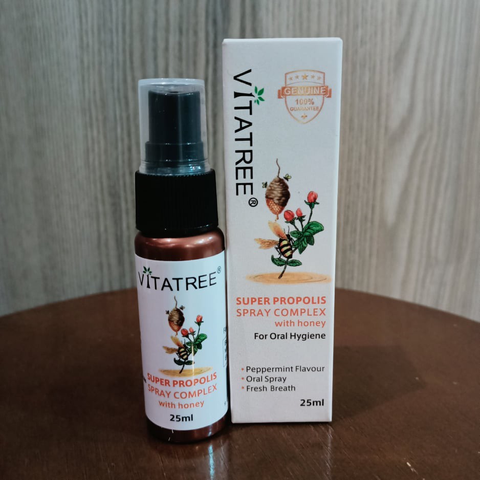 Xịt keo ong Vitatree Super Propolis Úc 25ml