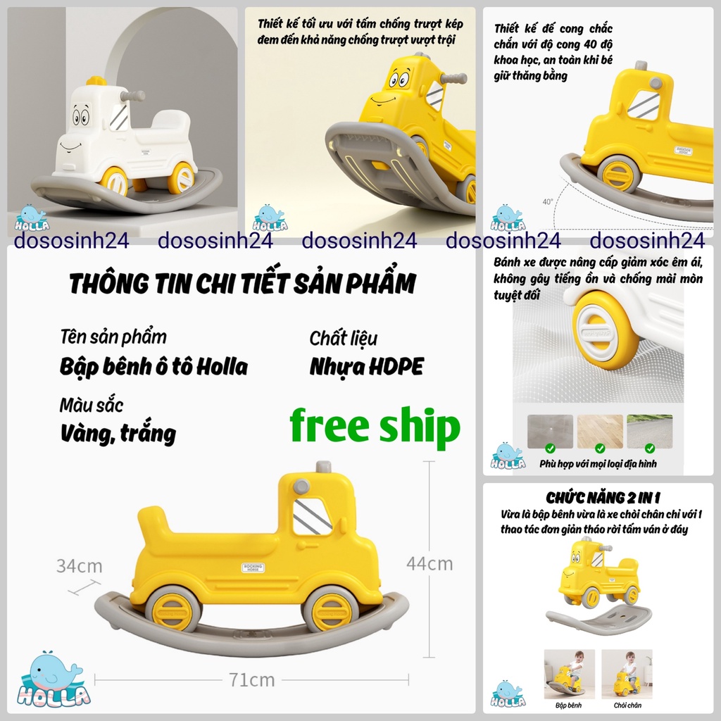 . BẬP BÊNH Ô TÔ 2 IN 1 HOLLA