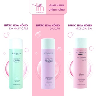 Nước hoa hồng Byphasse 500ml nhập khẩu cính hãng Tây Ban Nha giúp cấp ẩm cho mọi loại da