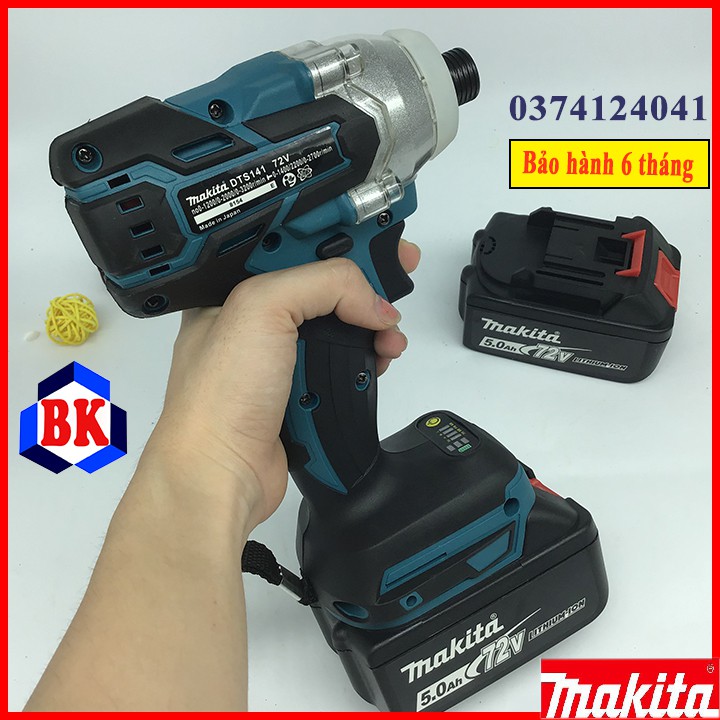 MÁY BẮT VÍT CHUYÊN DỤNG MAKITA 72V DTS141 - KHÔNG CHỔI THAN - MADE IN JAPAN