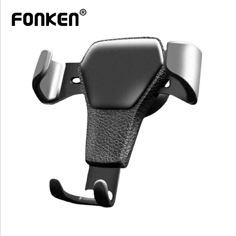 Giá đỡ FONKEN màu đen có thể xoay đa chức năng cho điện thoại 4-6 inch trên xe ô tô