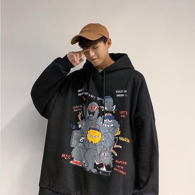 Áo Hoodies Oversize Thời Trang Dành Cho Nam (4 Màu) | BigBuy360 - bigbuy360.vn