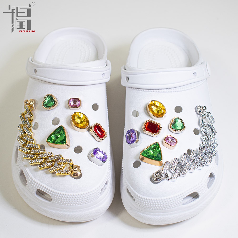 Dép cross nữ đế cao 6cm kèm Sticker dễ thương - dép độn đế nữ hot trend 2022
