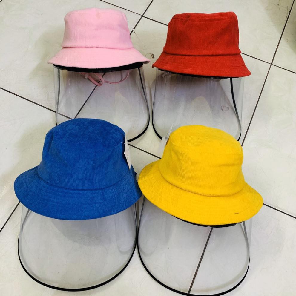 Nón Tai Bèo Chống Dịch Cho Bé, Mũ Có Kính Che Bụi, Chắn Gió, Côn Trùng Bay Vào Mặt Bé