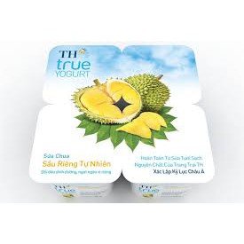 Sữa Chua Ăn TH True Milk - Vỉ 4 Hộp X 100g