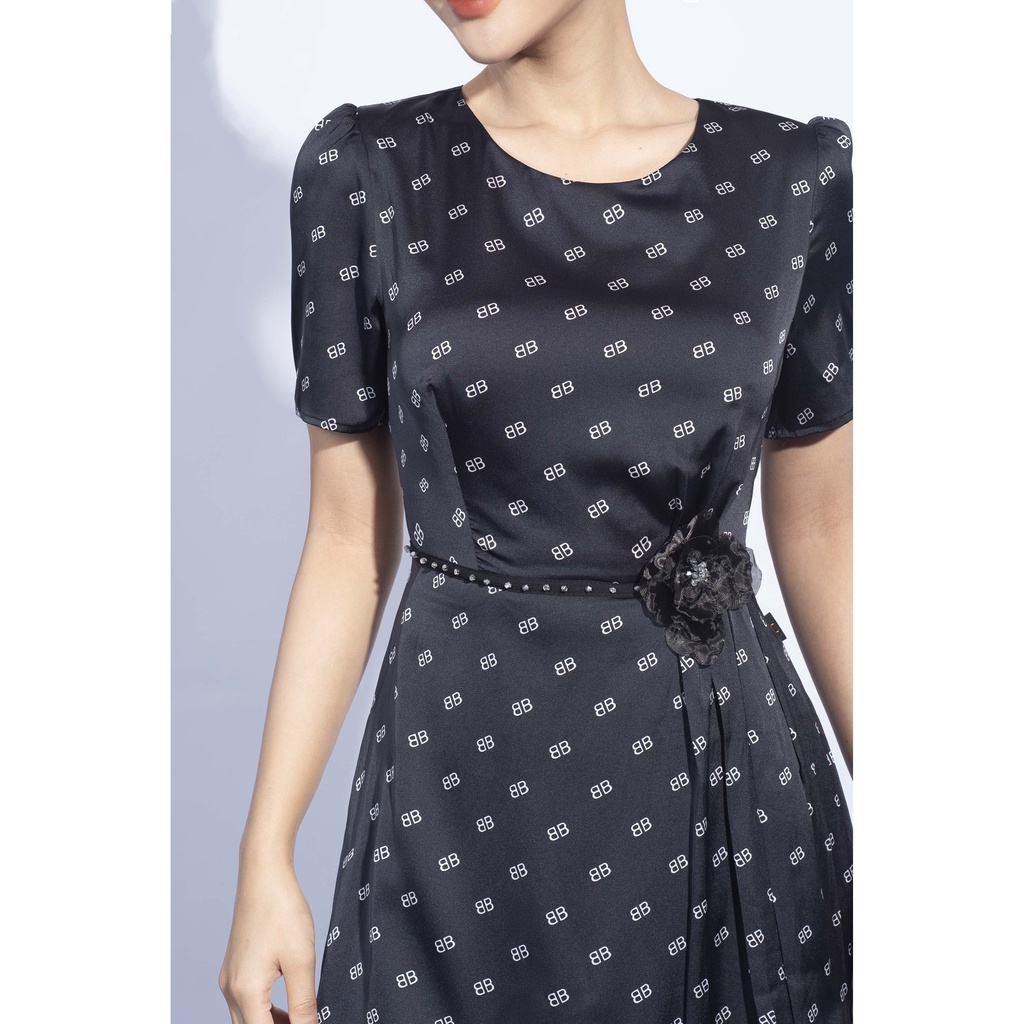 Đầm xòe, cộc tay MMOutfit M-DA060421197