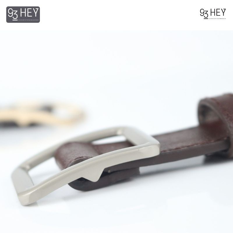 Thắt lưng nữ không lỗ khóa vuông 93HEY thắt lưng đơn giản thời trang hottrend 2022 TL02