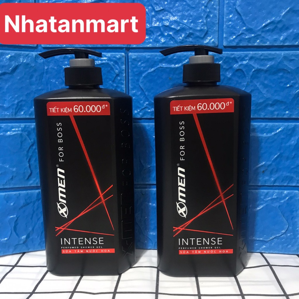 Sữa tắm nước hoa X-Men for Boss Intense 650g