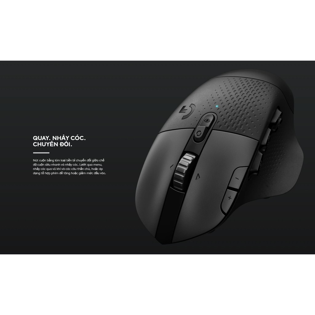 [Mã 159ELSALE hoàn 7% đơn 300K] Chuột chơi game không dây Logitech G604 Lightspeed Wireless / Bluetooth