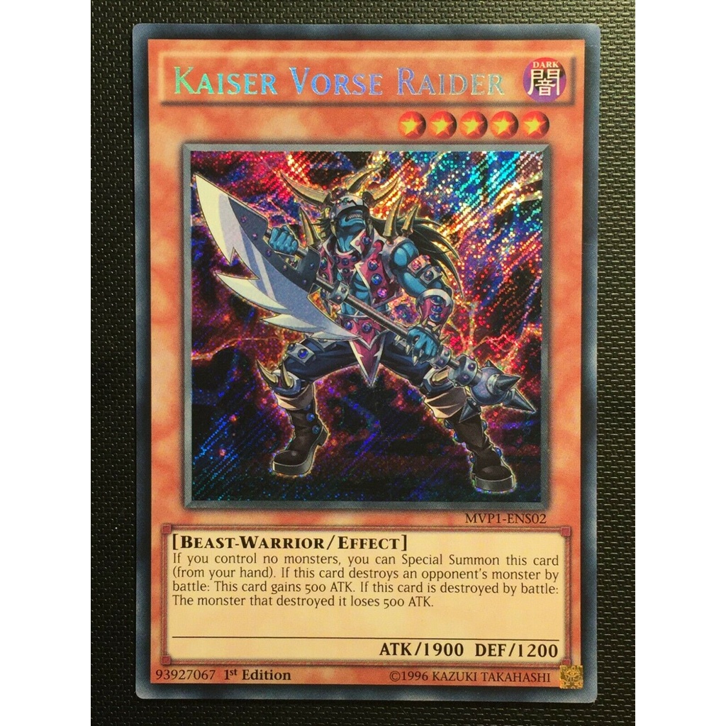 Bài Yugioh - Kaiser Vorse Raider (Secret Rare)