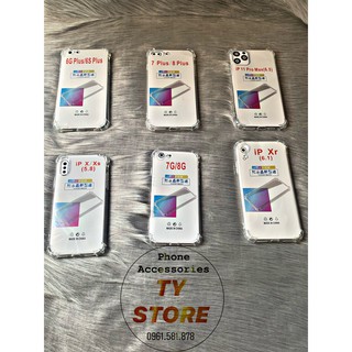 Ốp silicon dẻo chống sốc cho iphone từ 6g đến promax