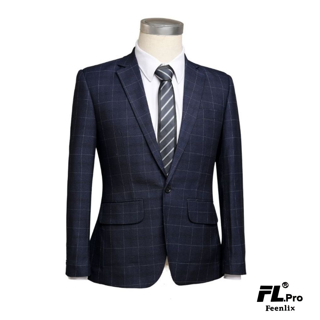 Áo Đờ Mi Nam FEENLIX, áo vest nam 1 khuy body form hà quốc, chất vải cao cấp, mặc cực đẹp, dễ phối đồ