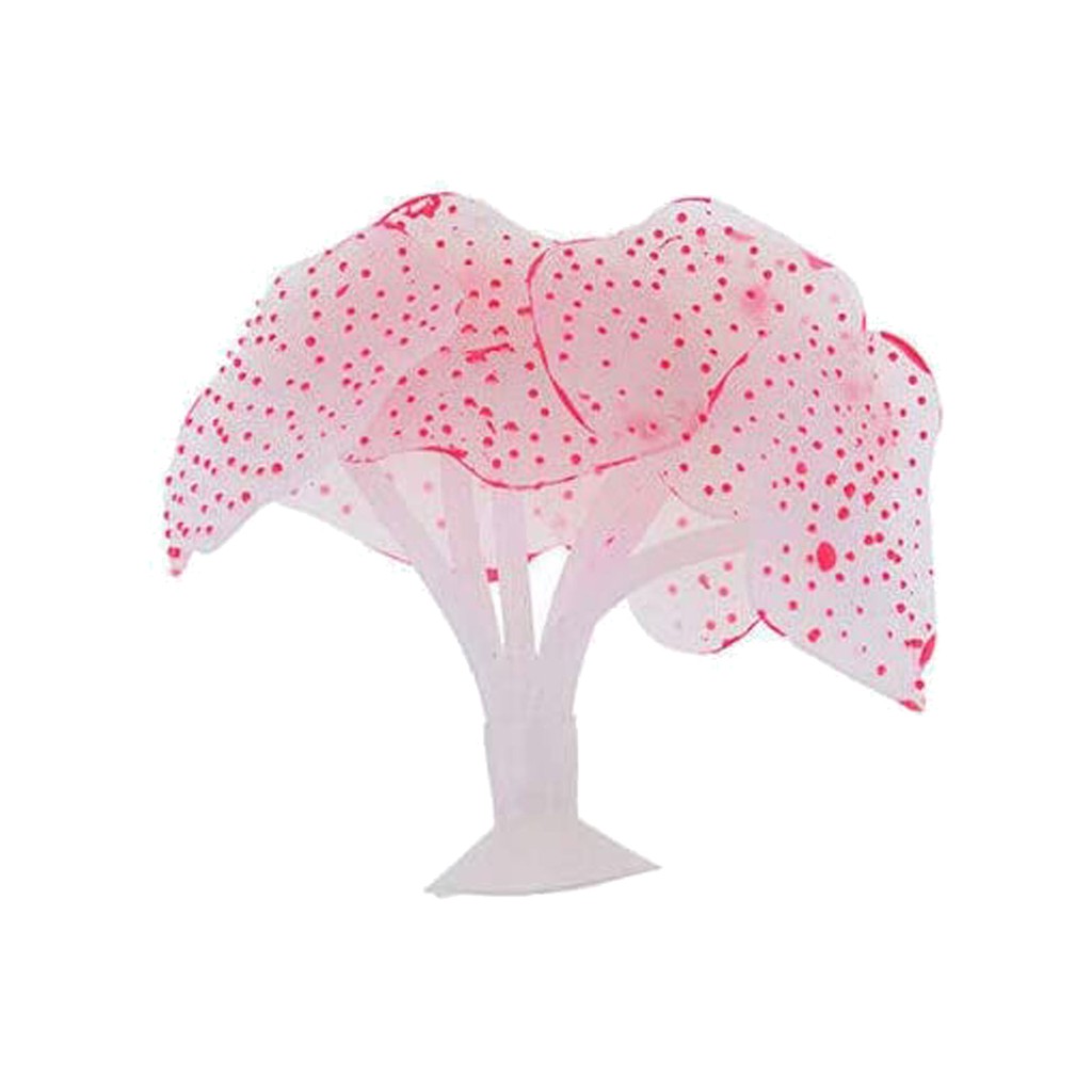 Sứa Phát Quang Bằng Silicon Trang Trí Bể Cá Nhiều Màu Sắc Đẹp Mắt