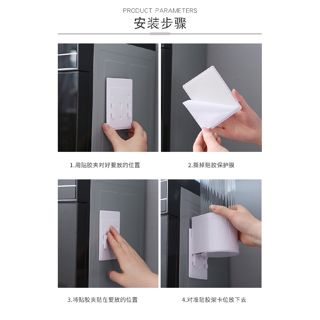Giá để cốc nước dùng 1 lần gắn tường tiện lợi