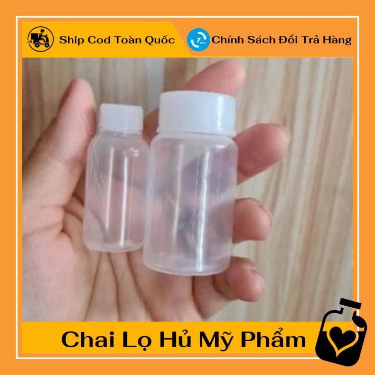 [100c] Hũ nhựa mềm 10ml,30ml chiết mỹ phẩm , phụ kiện du lịch , phụ kiện du lịch