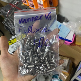 Combo ốc titan full xe winner v1 - winner x i điện phân theo ý khách hàng