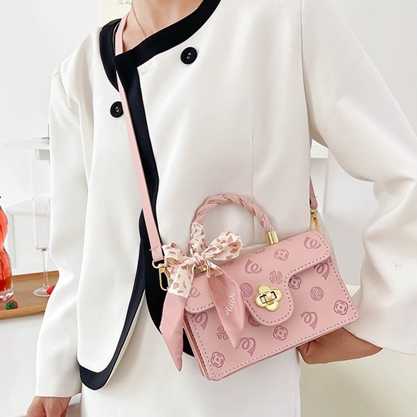 Túi tự đan thời trang HALA túi handmade nữ chất liệu da PU phong cách đeo vai trẻ trung năng động