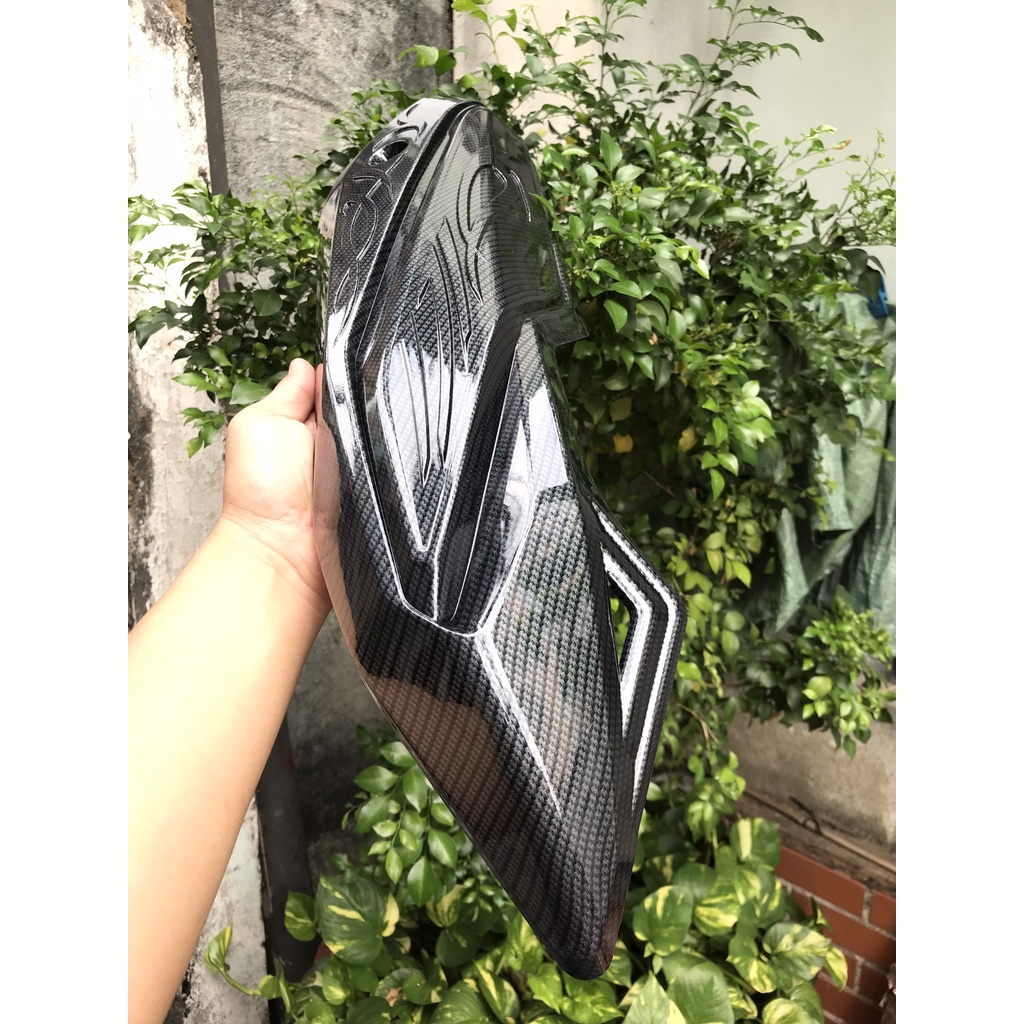 SH 350i , Ốp pô SH350i CARBON phụ kiện SH 350i