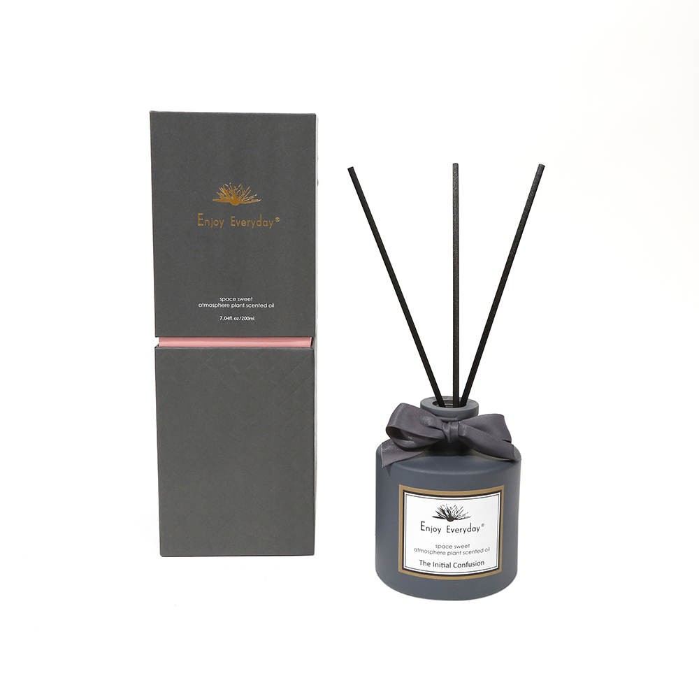 [CHÍNH HÃNG] Bộ tinh dầu nước hoa khuếch tán thơm phòng cao cấp Enjoy Everyday, Reed Diffuser, kèm que, tặng hoa