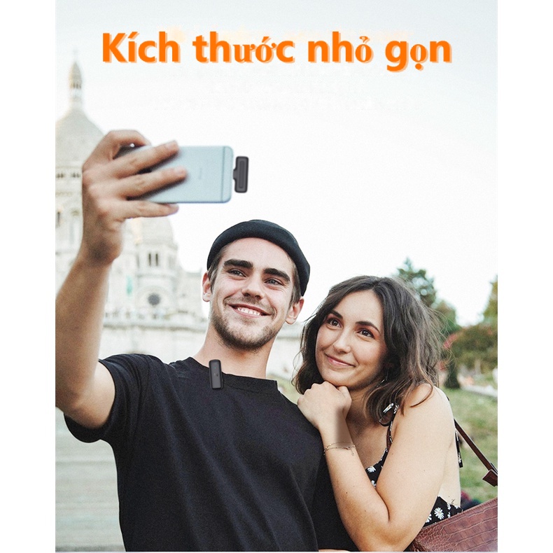 Micro Không Dây Mini Cho Điện Thoại iPhone Android