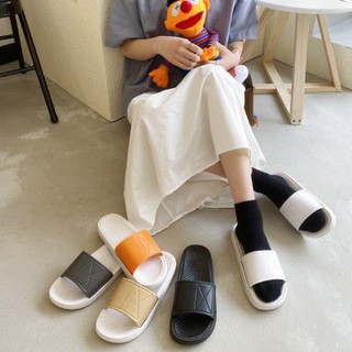 DÉP ĐẾ CAO SU NON BẢNG NHỰA, DÉP QUAI NGANG UNISEX CHO CẢ NAM VÀ NỮ 88124 SIÊU THỊ TIỆN ÍCH