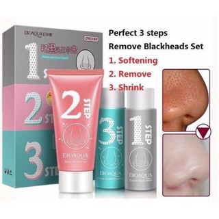 "Siêu Hot" Sét Lột Mụn 3 Bước của Bioaqua "Siêu Hot"