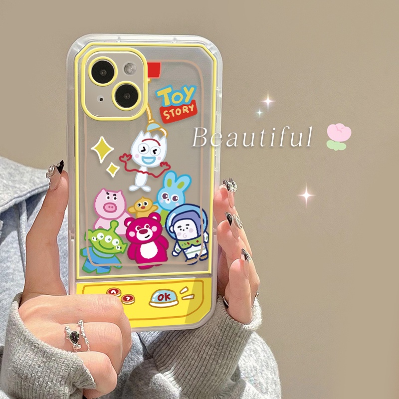 Ốp Điện Thoại TPU Trong Suốt Họa Tiết Hoạt Hình Chống Sốc Cho IPhone 12 13 Pro MAX X XS XR MAX 8 7 Plus 6 6S SE 2020 11