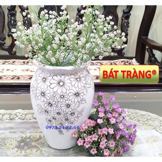 LỌ HOA CAO 30 cm MIỆNG BÈO