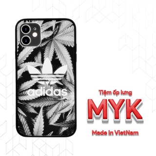 Ốp lưng logo ADIDAS đen trắng Cơ bản CLASSIC cho Iphone 5 6 7 8 Plus 11 12 Pro Max X Xr ADIPOD00130
