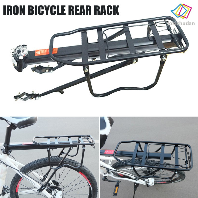 Gác baga gắn phía sau xe đạp dễ dàng tháo lắp được tiện lợi