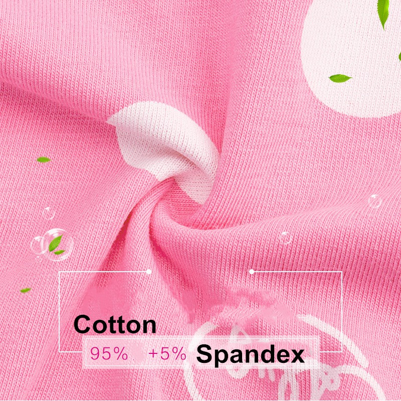 Set 2 Quần Lót 95% Cotton Và 5% Cho Bé Gái Từ 2-12 Tuổi