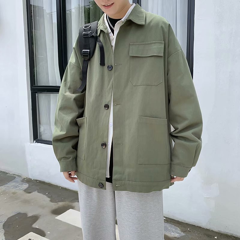 Áo Khoác Thời Trang Mùa Thu Nhật Bản Dành Cho Nam / Size S-2xl | BigBuy360 - bigbuy360.vn