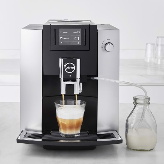 Máy pha cà phê tự động Jura E6 Platin