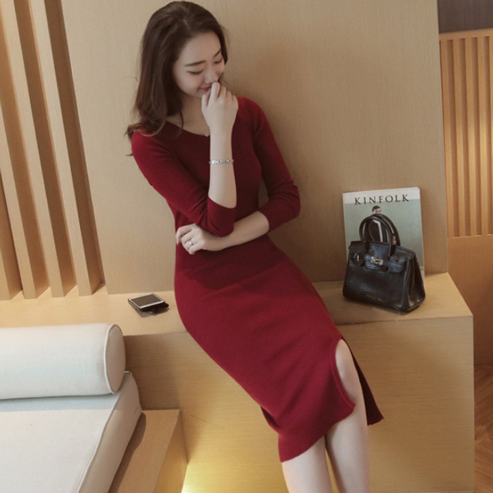 Đầm len quý phái - VA-321i