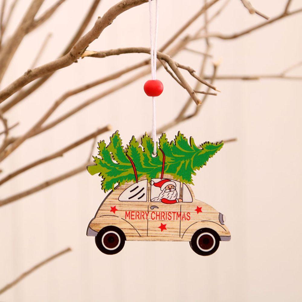 Phụ Kiện Treo Trang Trí Cây Thông Giáng Sinh Hình Ông Già Noel Nhiều Màu