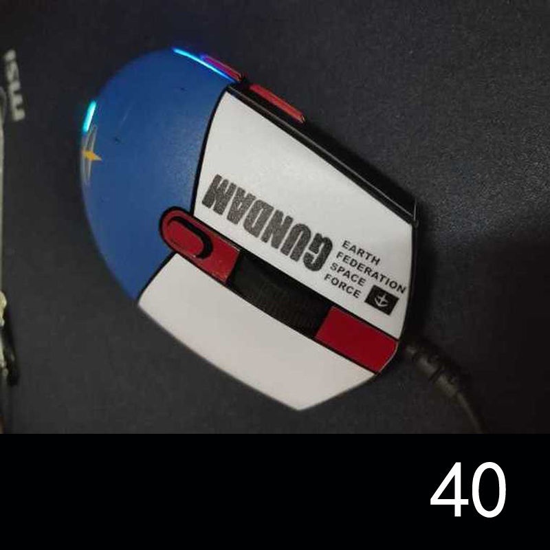 Miếng Dán EVA Chống Trầy Chống Trượt Chống Thấm Mồ Hôi Trang Trí Hình Chuột Hoạt Hình Cho Logitech G102 G304