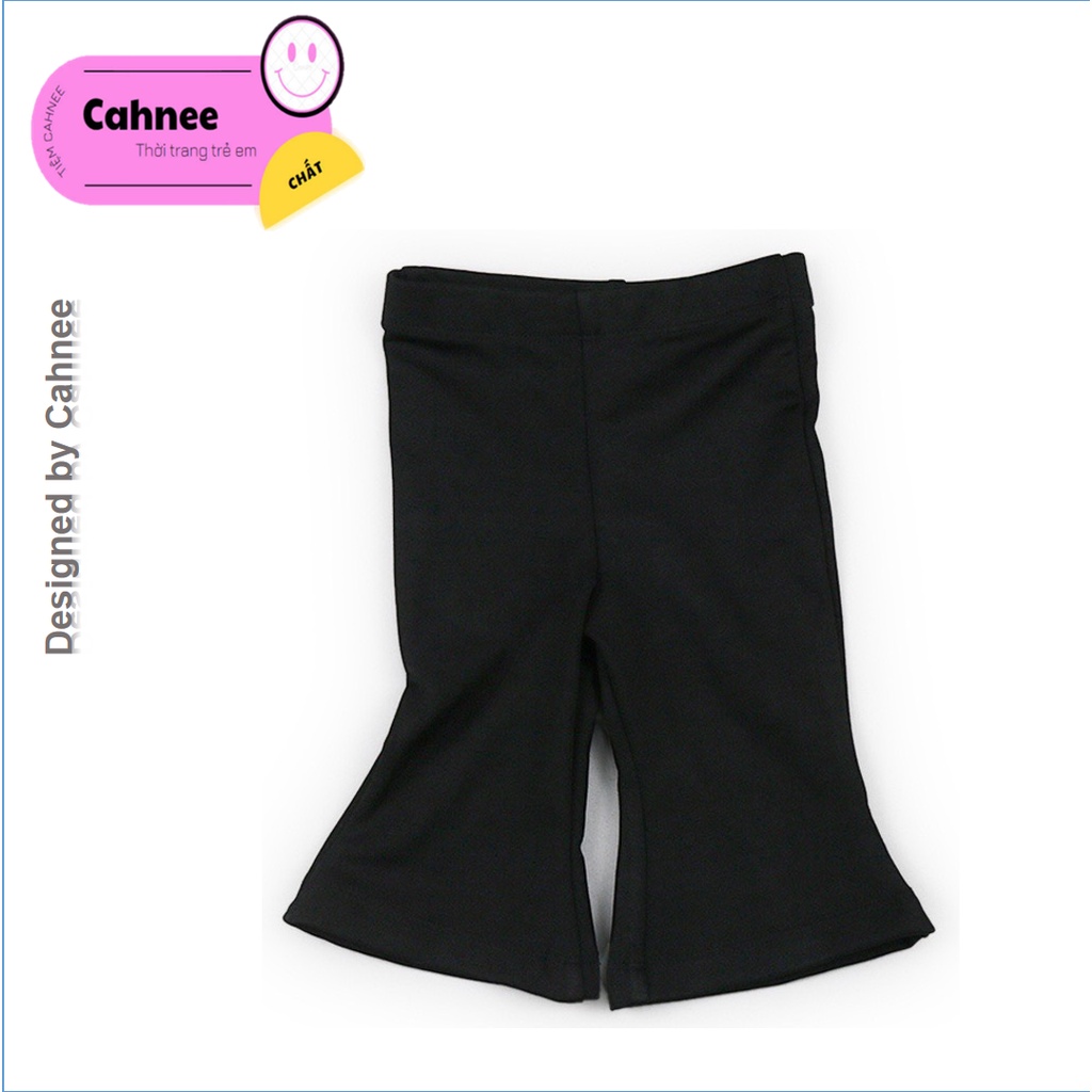 Quần lửng ống loe cho bé gái - Size từ 8- 28kg