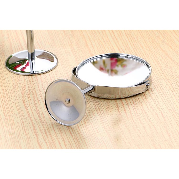 Gương Trang Điểm 2 Mặt M1 + Tặng Kéo