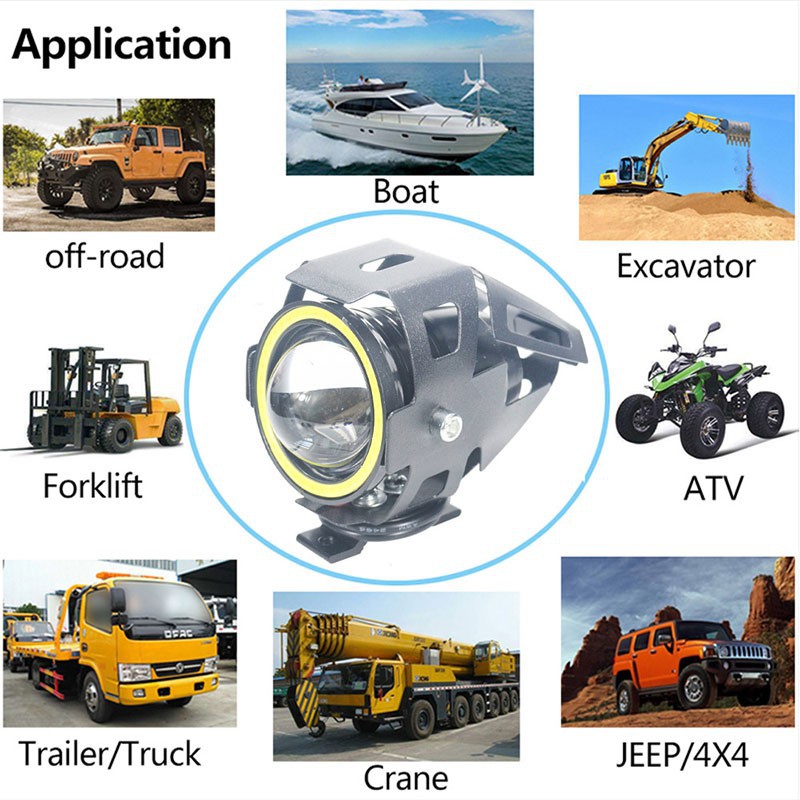 Đèn pha Lymoyo U5 / U7 / U2 12v-80v chất lượng cao dành cho xe hơi