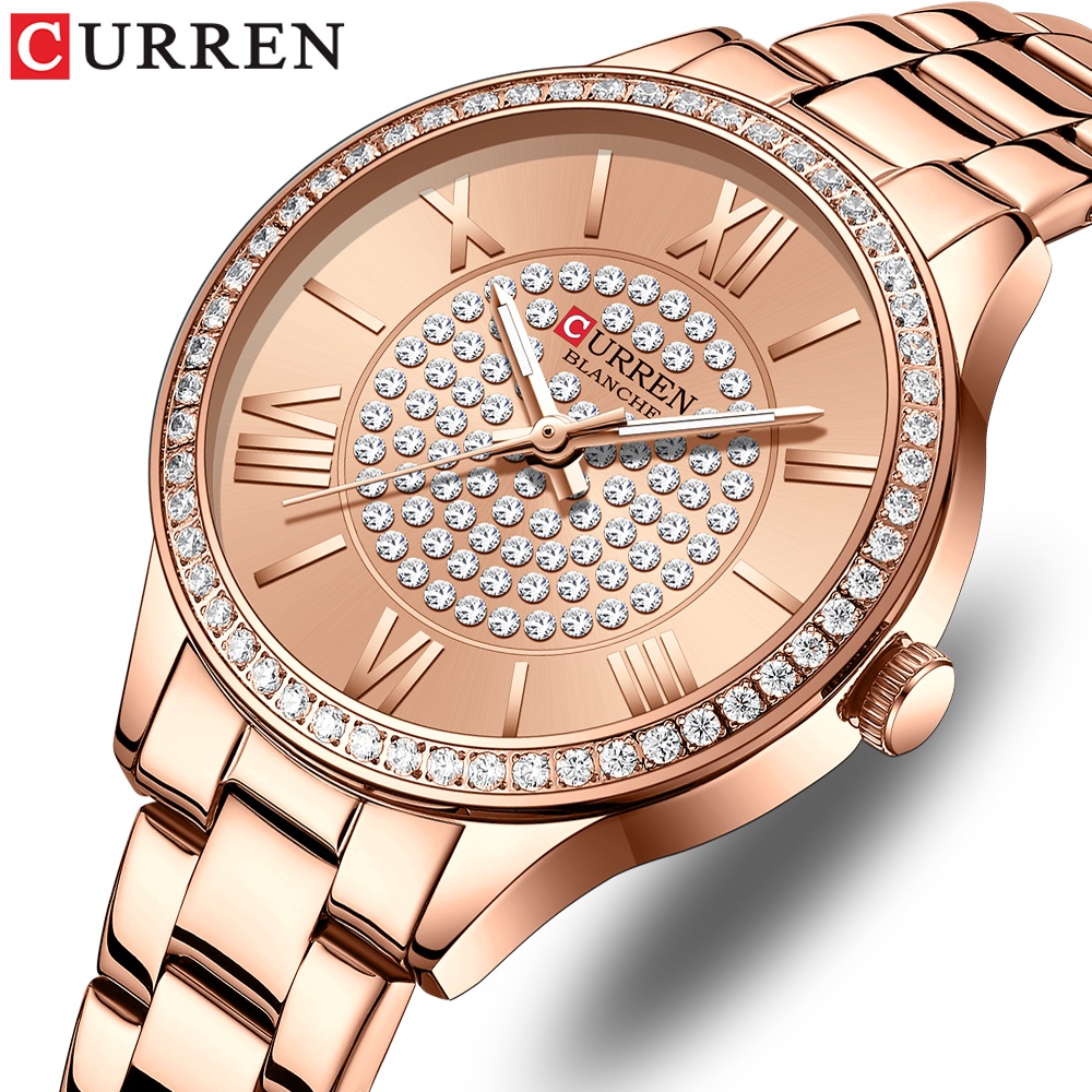 Đồng Hồ Quartz CURREN Chất Liệu Thép Không Gỉ Chống Thấm Nước 9084 X No Box