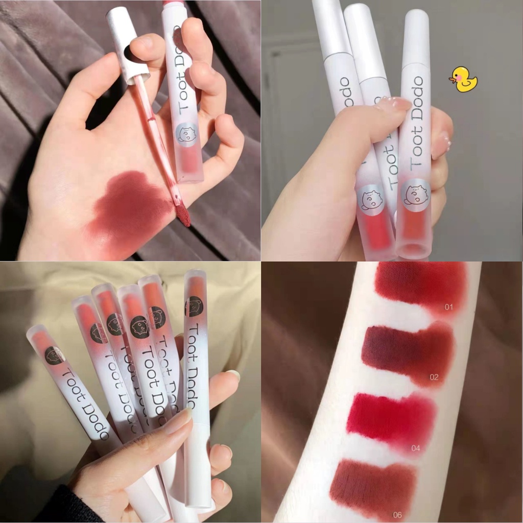 Son Môi Chống Thấm Nước Lâu Trôi Thương Hiệu Toot Dodo