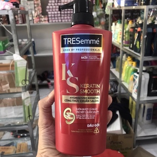 Dầu gội TRESemmé Keratin Smooth tinh dầu Argan 621ml
